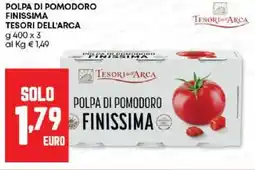Panorama Polpa di pomodoro finissima TESORI DELL'ARCA offerta