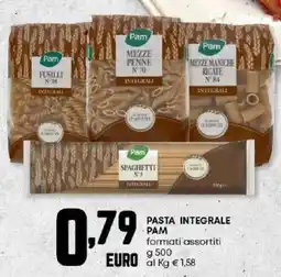 Panorama Pasta integrale PAM offerta