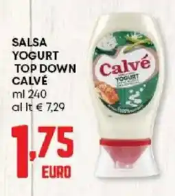 Panorama Salsa yogurt top down CALVÉ offerta