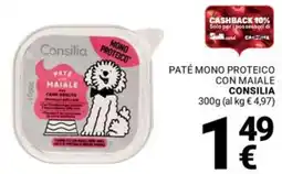 Supermercati Gulliver Paté mono proteico con maiale CONSILIA offerta