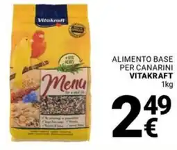 Supermercati Gulliver Alimento base per canarini VITAKRAFT offerta
