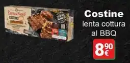 Supermercati Gulliver Costine lenta cottura al BBQ offerta