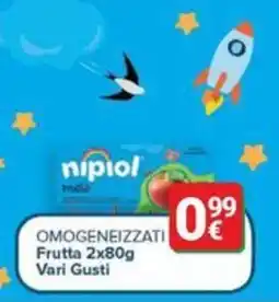 Supermercati Gulliver OMOGENEIZZATI Vari Gusti offerta