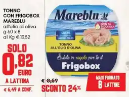 Panorama Tonno con frigobox MAREBLU offerta