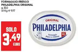 Panorama Formaggio fresco PHILADELPHIA ORIGINAL offerta
