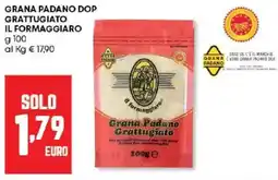Panorama Grana padano dop grattugiato IL FORMAGGIARO offerta