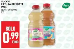 Panorama Succo e polpa di frutta PAM offerta