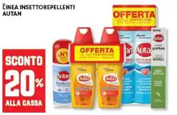 Panorama Linea insettorepellenti AUTAN offerta