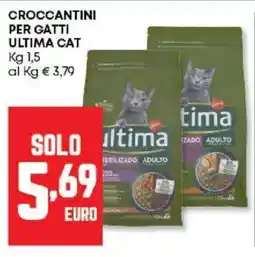 Panorama Croccantini per gatti ULTIMA CAT offerta