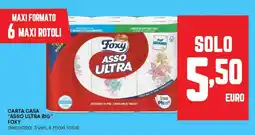 Panorama Carta casa "asso ultra big" FOXY offerta