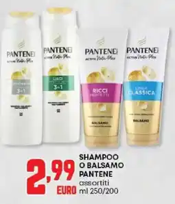 Panorama Shampoo o balsamo PANTENE assortiti offerta