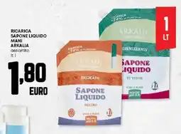 Panorama Ricarica sapone liquido mani ARKALIA offerta