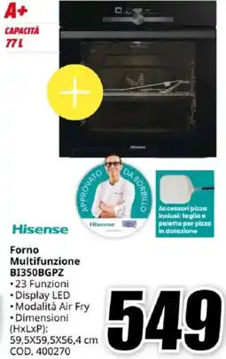 MediaWorld Hisense Forno Multifunzione BI350BGPZ offerta