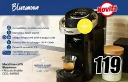 MediaWorld Macchina caffè Bluemoon offerta