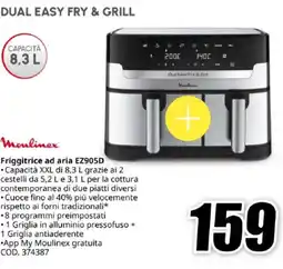 MediaWorld Moulinex Friggitrice ad aria EZ905D offerta
