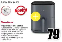 MediaWorld Moulinex Friggitrice ad aria EZ245B ` offerta