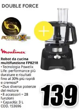 MediaWorld Moulinex Robot da cucina multifunzione FP8218 ` offerta