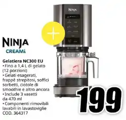 MediaWorld NINJA CREAMI Gelatiera NC300 EU offerta