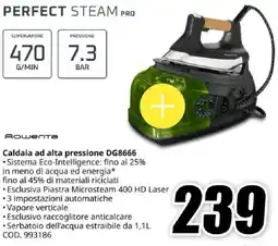 MediaWorld Rowenta Caldaia ad alta pressione DG8666 offerta