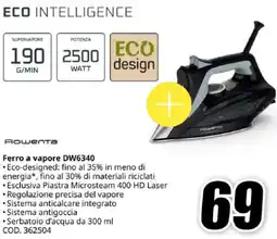 MediaWorld Rowenta Ferro a vapore DW6340 offerta