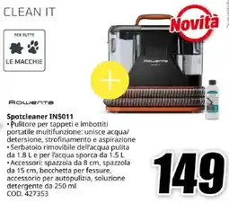 MediaWorld Rowenta Spotcleaner IN5011 offerta