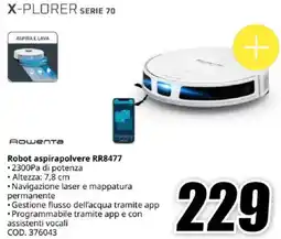 MediaWorld Rowenta Robot aspirapolvere RR8477 offerta