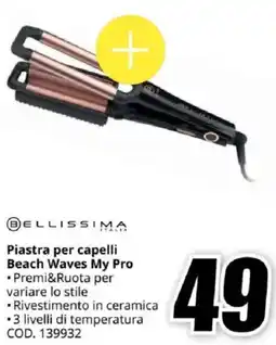 MediaWorld BELLISSIMA Piastra per capelli Beach Waves My Pro offerta
