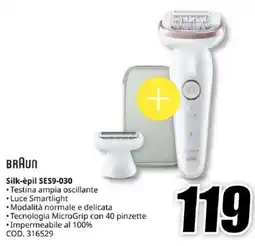 MediaWorld BRAUN Silk-èpil SES9-030 offerta