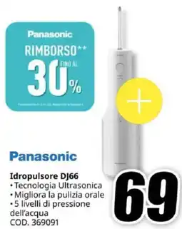 MediaWorld Panasonic Idropulsore DJ66 offerta