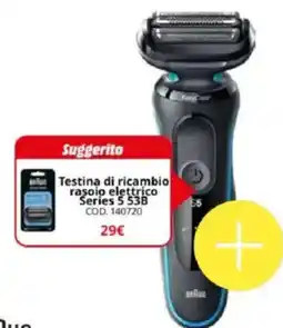 MediaWorld BRAUN Rasoio Elettrico 51-M1000s offerta