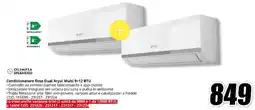 MediaWorld OLIMPIA SPLENDID Condizionatore fisso Dual Aryal Multi 9+12 BTU offerta