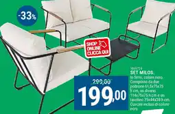 Cfadda FADDA Set milos. offerta