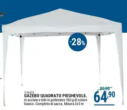 Cfadda Gazebo quadrato pieghevole offerta
