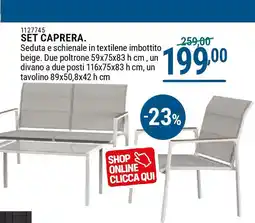 Cfadda Set caprera offerta