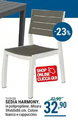 Cfadda Sedia harmony offerta