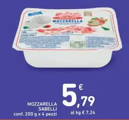 Spazio Conad Mozzarella SABELLI offerta