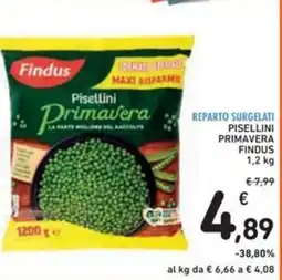 Spazio Conad Pisellini primavera FINDUS offerta
