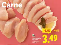 Lidl Tagliata di pollo agli aromi offerta