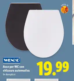 Lidl WENKO Asse per WC con chiusura automatica offerta