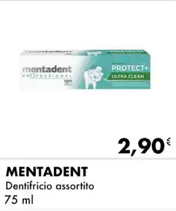 Iper Tosano MENTADENT Dentifricio assortito offerta