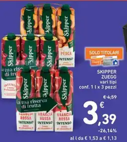 Spazio Conad Skipper ZUEGG offerta