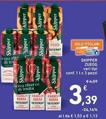 Spazio Conad Skipper ZUEGG offerta