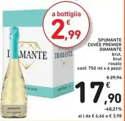 Spazio Conad Spumante cuvée premier DIAMANTE offerta