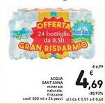 Spazio Conad ACQUA SANT'ANNA minerale naturale, frizzante offerta