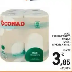 Spazio Conad Maxi asciugatutto CONAD offerta