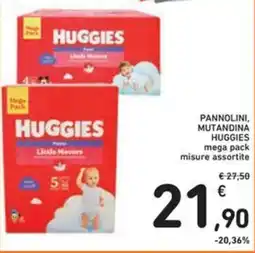 Spazio Conad Pannolini, mutandina HUGGIES offerta