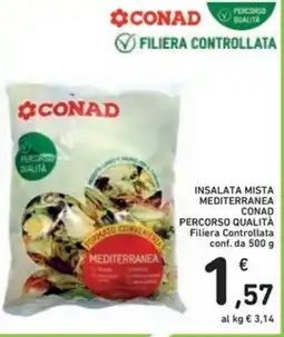 Spazio Conad Insalata mista mediterranea CONAD PERCORSO QUALITÀ offerta