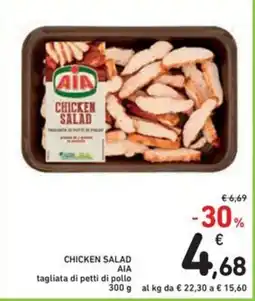 Spazio Conad Chicken salad AIA offerta