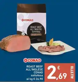 Spazio Conad Roast beef all'inglese CONAD offerta