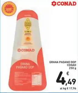 Spazio Conad Grana padano dop CONAD offerta